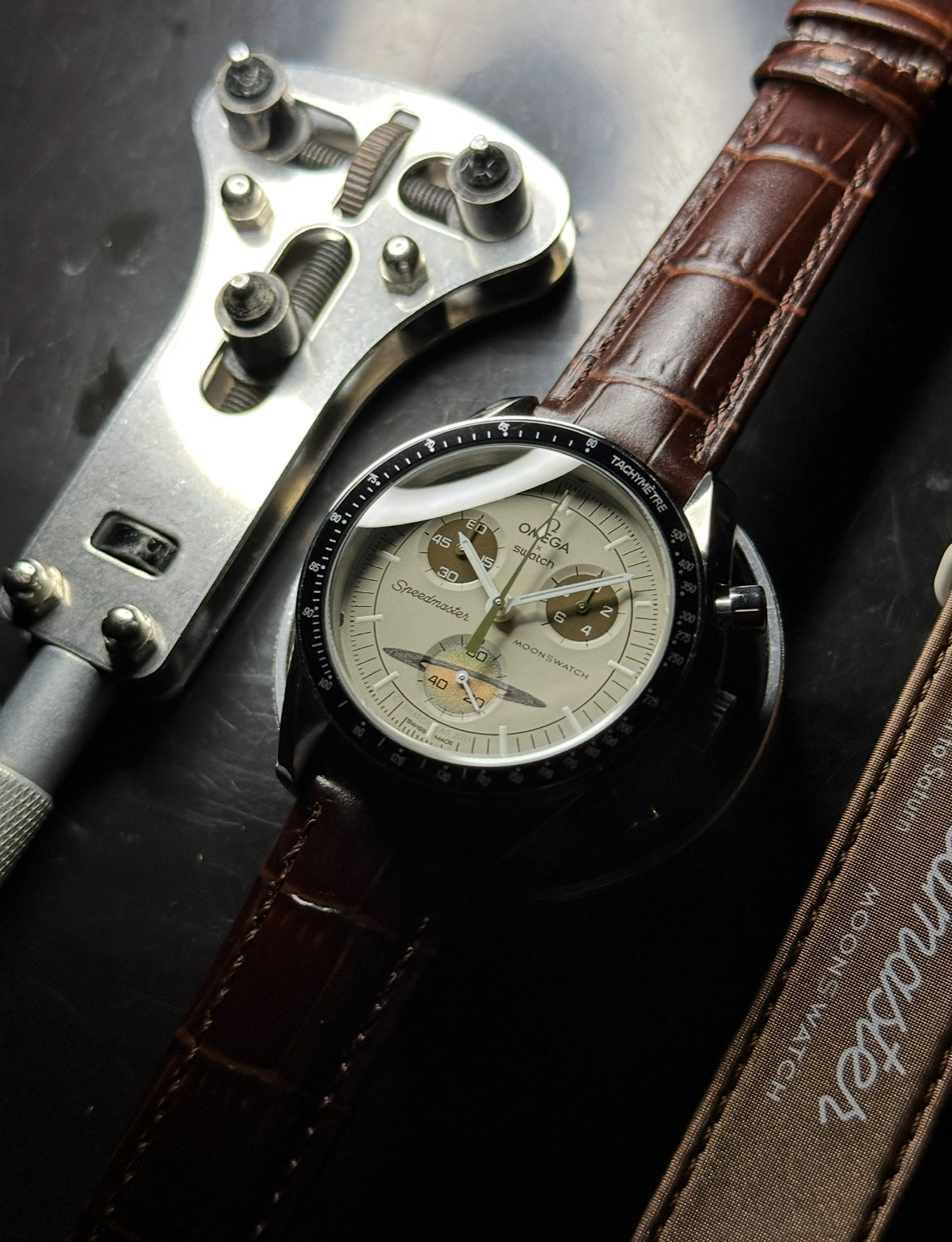 Paul Special Order, OEM Saturn + Leather Strap (Combined Shipping)