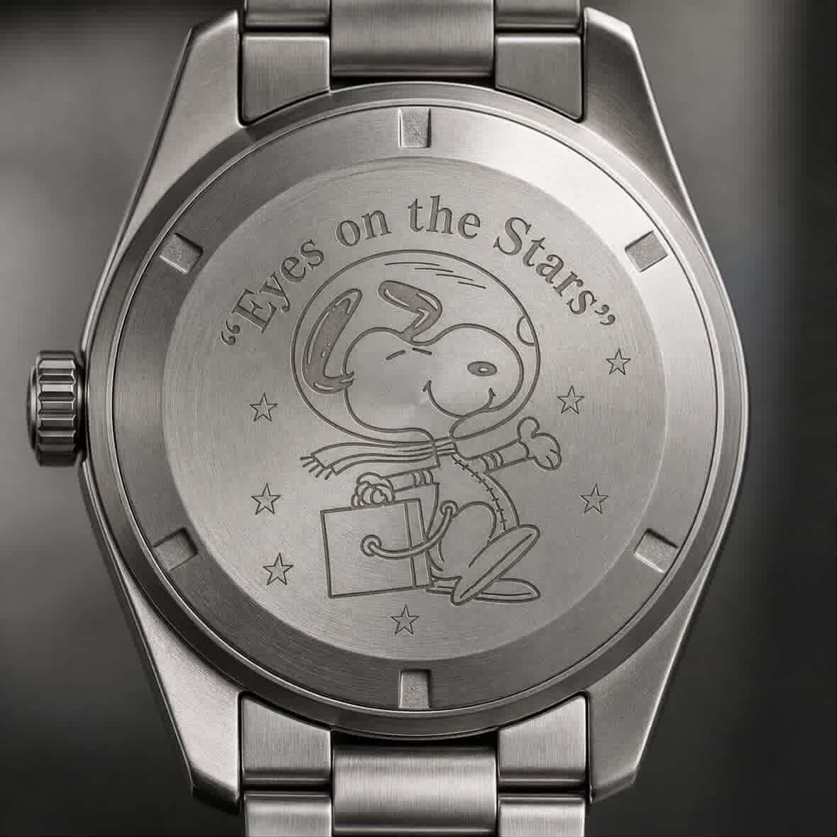 Mitch SPECIAL ORDER (Mission to Moon OEM + Steel bracelet + Snoopy caseback + Shipping)