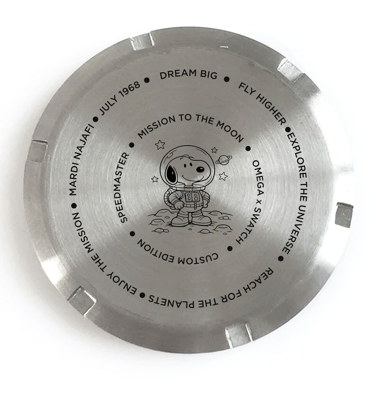 Mardi SPECIAL ORDER(OEM Moon + Rubber Strap + Caseback Engraving + Shipping)