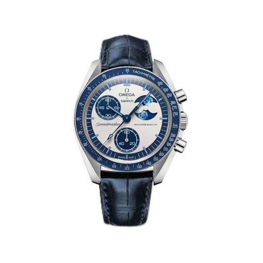Omer SPECIAL ORDER (OEM Super Blue Moon + Leather Strap + Shipping)