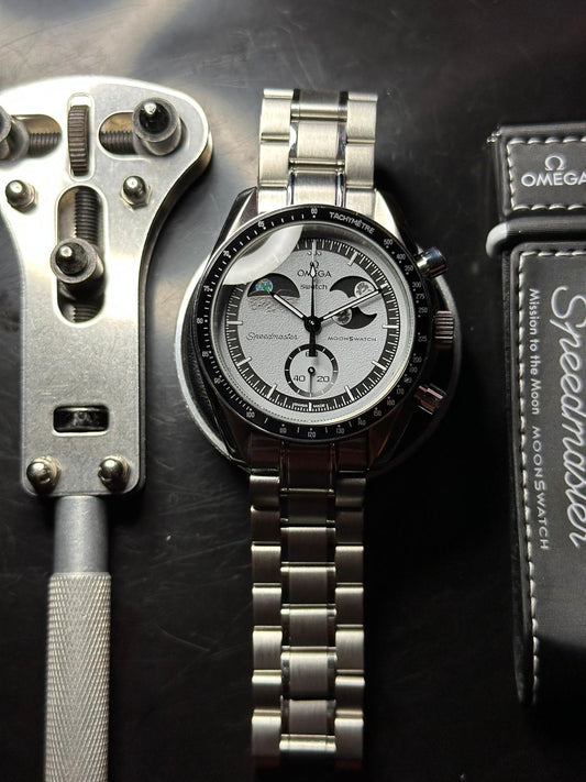 Manuel Special Order, OEM Earthphase + Steel Bracelet + Rubber Strap + NATO