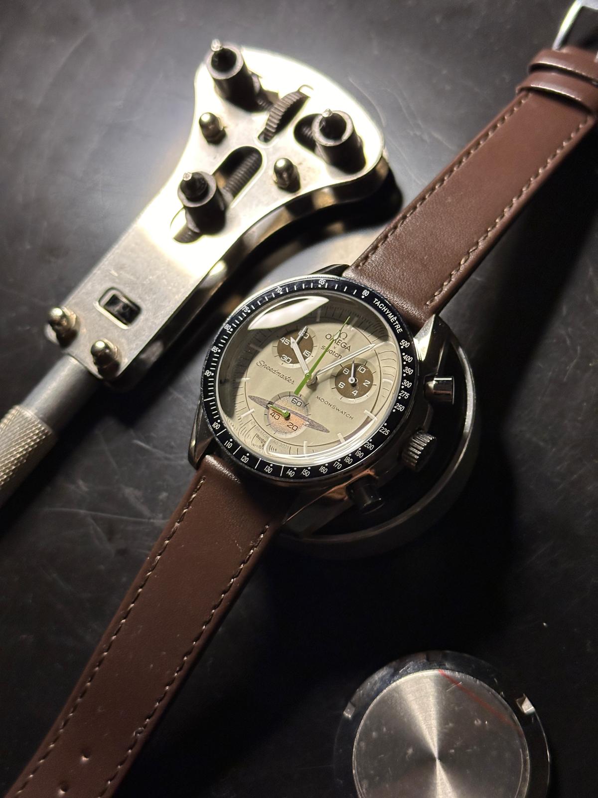 Tony Special order, SATURN + Leather Strap + Shipping