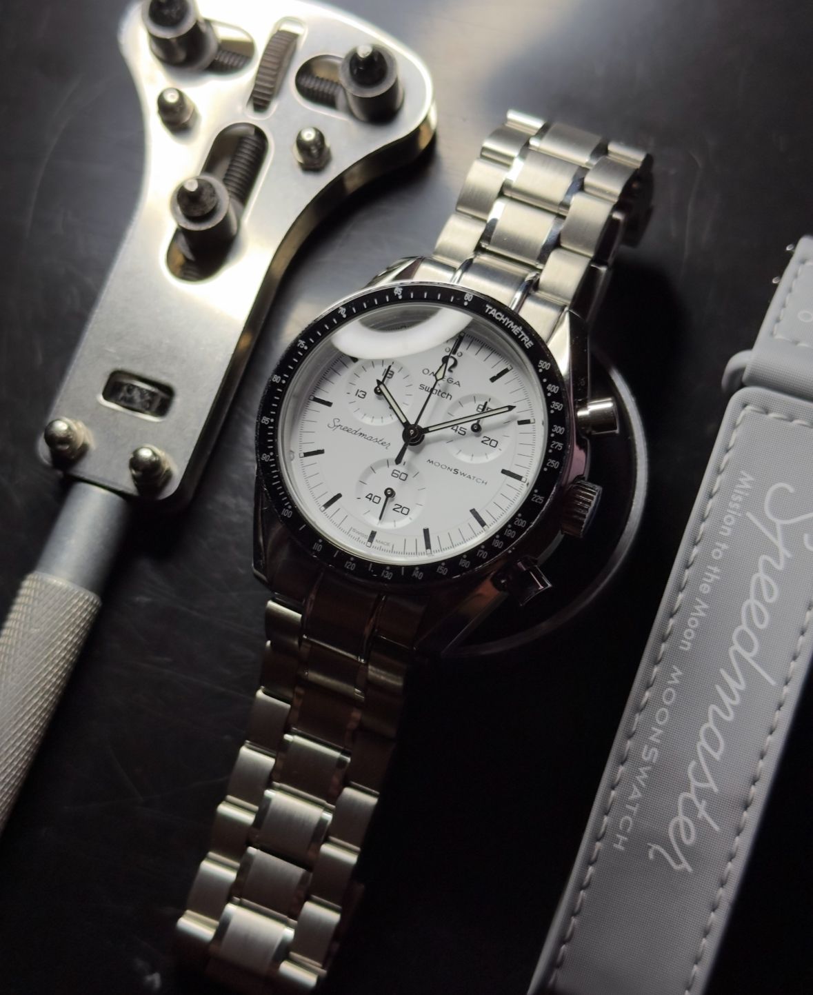 Paul Special Order, OEM Hunter's Moon + OEM 1965, Steel Bracelet, NATO, including Shipping