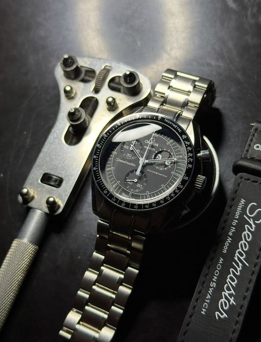 Moshe special order OEM BLACK SNOOPY + Steel Bracelet + Shipping