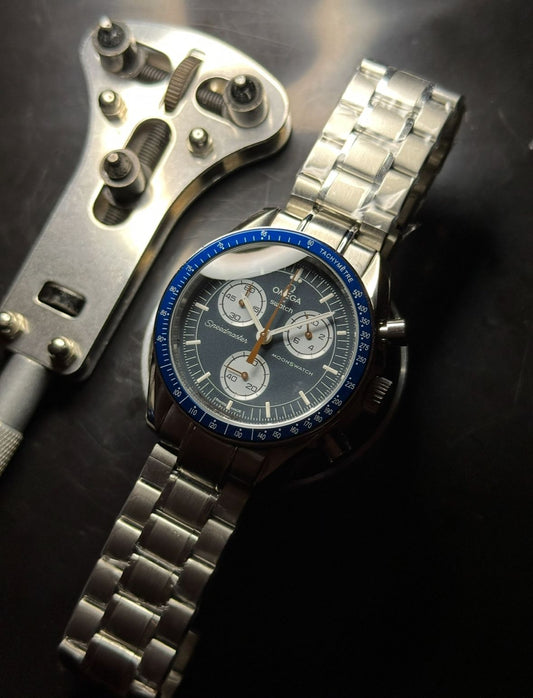 Paul Special Order, OEM Earth + OEM Moon, Steel Bracelet, NATO, including Shipping